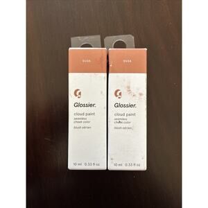 2 Glossier Cloud Paint Seamless Cheek Color DUSK Full Size .33 Fl Oz NIB